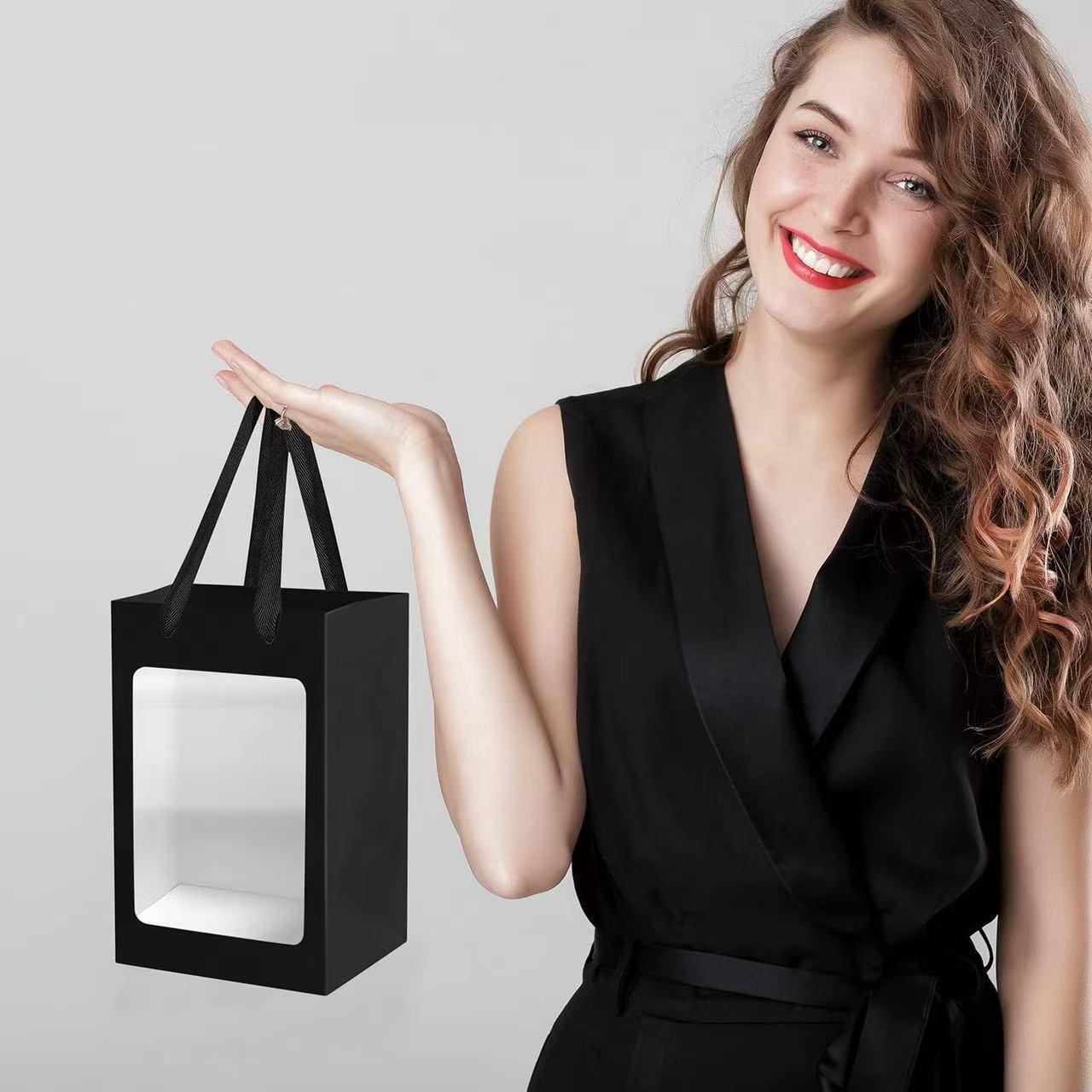 Christmas Party Gift Bags, Decorative Paper Favor Bags for Proposal & Daily Souvenir，needoh，nutrition geeks