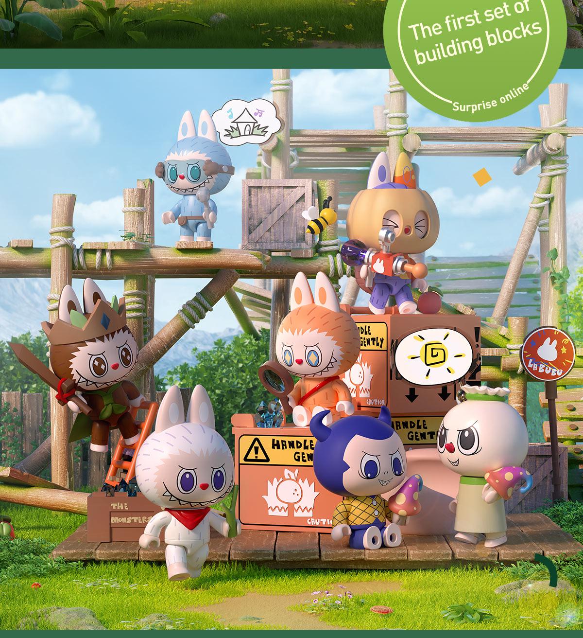 POP MART THE MONSTERS Forest Secret Base Series Blocks Part 1