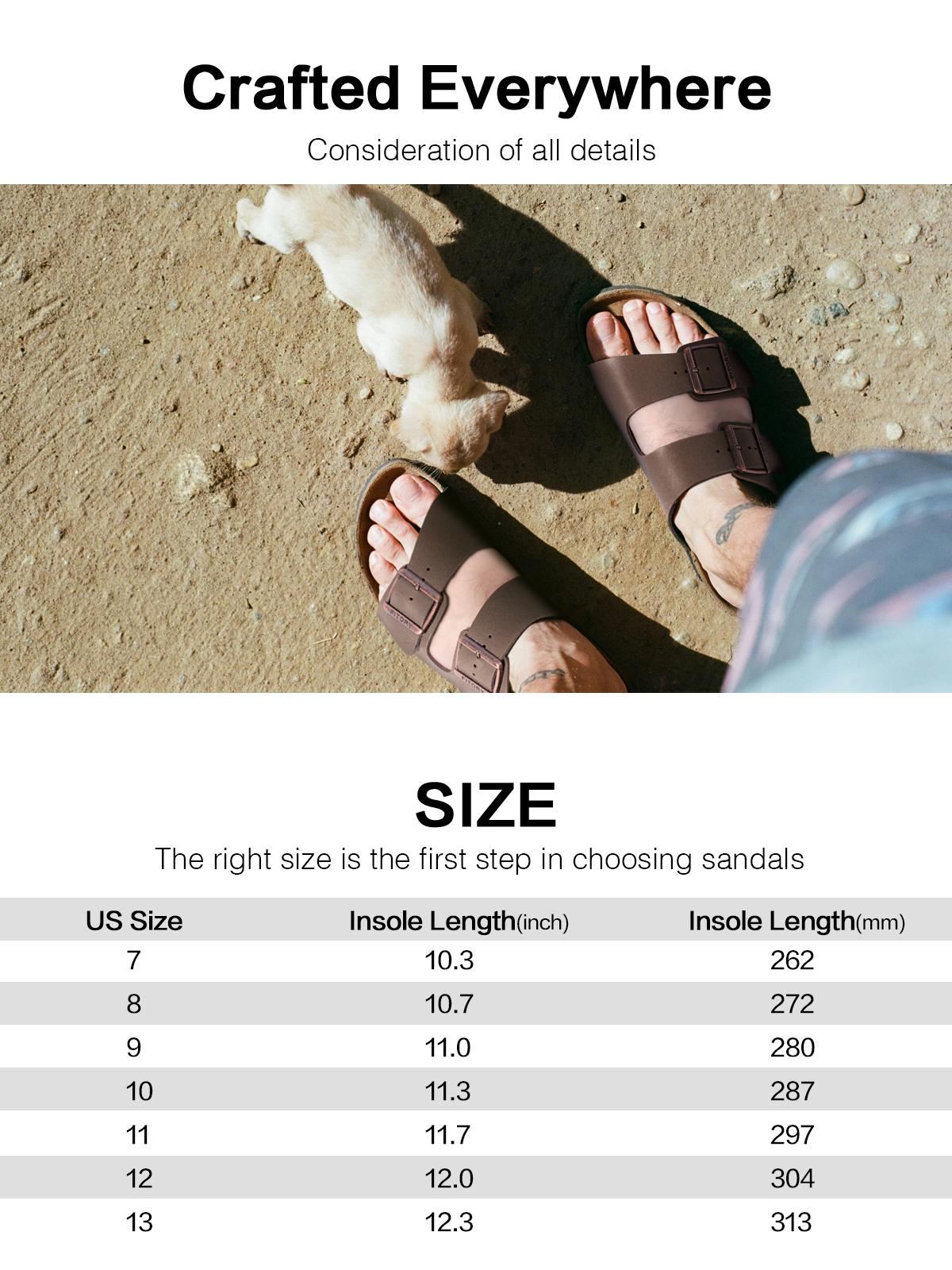 FITORY Balance Luxe | Men's Leather Sandals