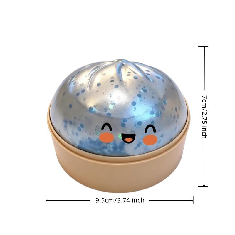 Colorful Dumpling Squishy Gifts Ornament Slow Rebound Soft Pinch Baozi Desk Accessiories Antistress Fidget Toy Dumpling Squishy Stress Relief Gadgets
