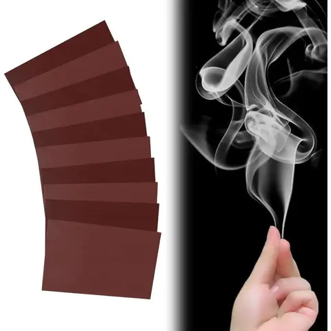 20PCS Magic Finger Smoke Kit - Props with 5x7cm Large Sheets, Kid & Adult Easy Trick with Instant Wow Effect, Beginner-Friendly Party Prank Festive Supplies Gift
