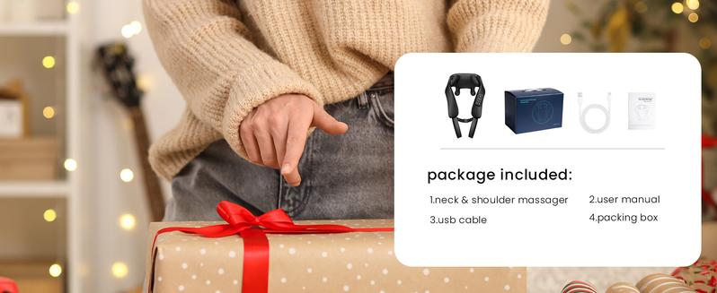 Neck Massager with Heat – Cordless 6D Shoulder Massager with Adjustable Width, 6 Nodes, Fits Broader Bodies, for Neck, Back, Traps – Gift for Men & Women – MASGRE Neck Massager with Heat – Cordless 6D Shoulder Massager with Adjustable Width, 6 Nodes, Fits Broader Bodies, for Neck, Back, Traps – Gift for Men & Women – MASGRE