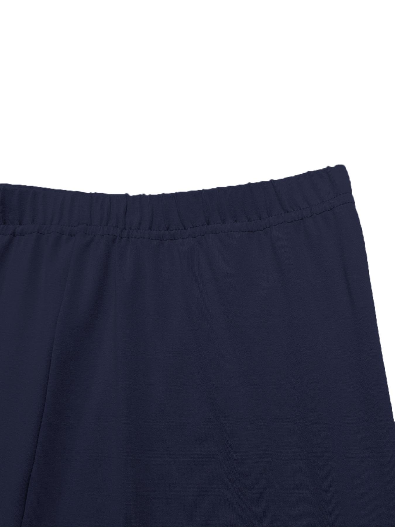 Women's Fall Winter Chic Casual Set, Long Sleeve Top & Pants Two-Piece Suit, Simple Solid Color Home Wear for Parties & Leisure Activities