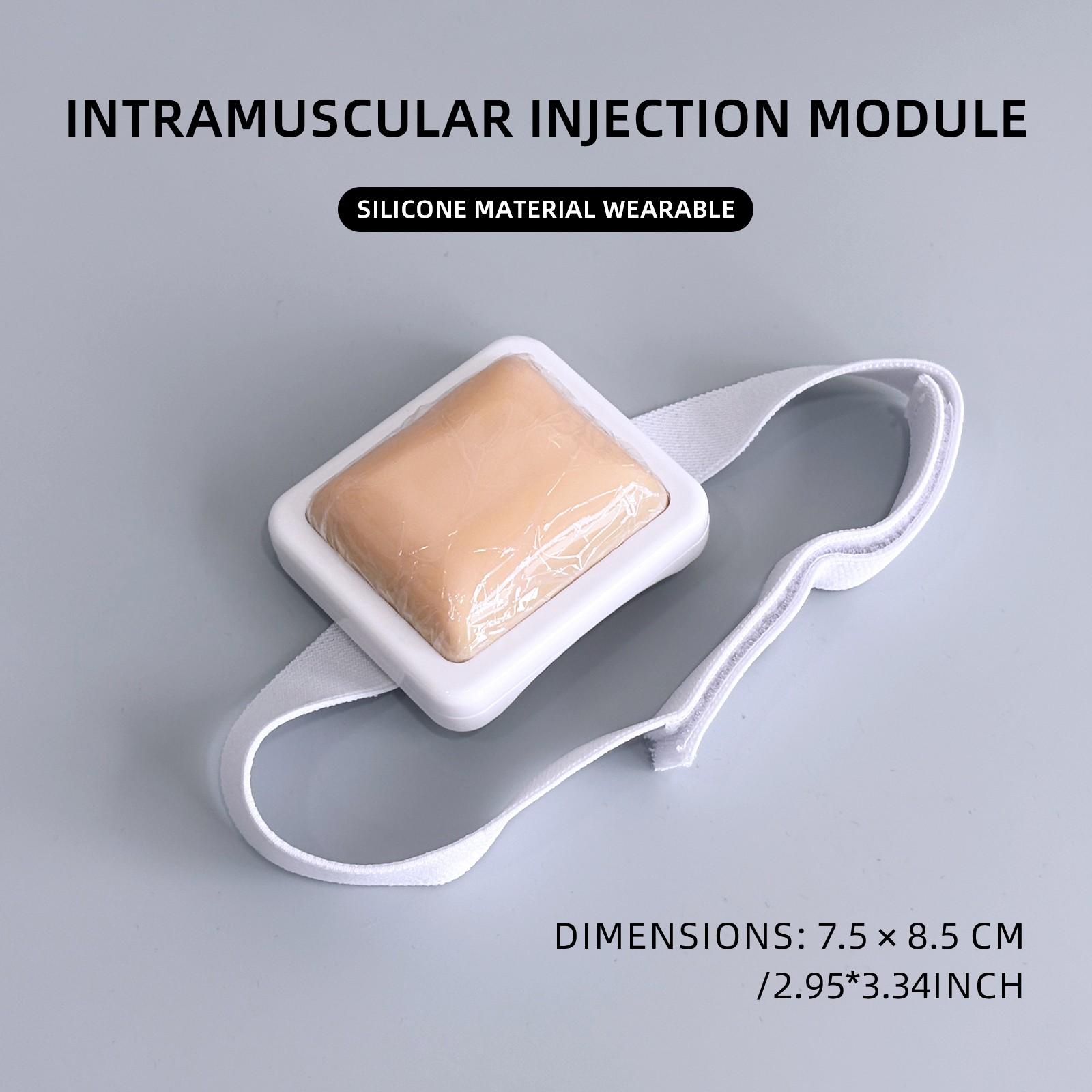 [1PC-Training Model-Small Muscle Model] - Student training suture simulation pad, silicone material model, single-piece model, suture training model, for educational purposes only.