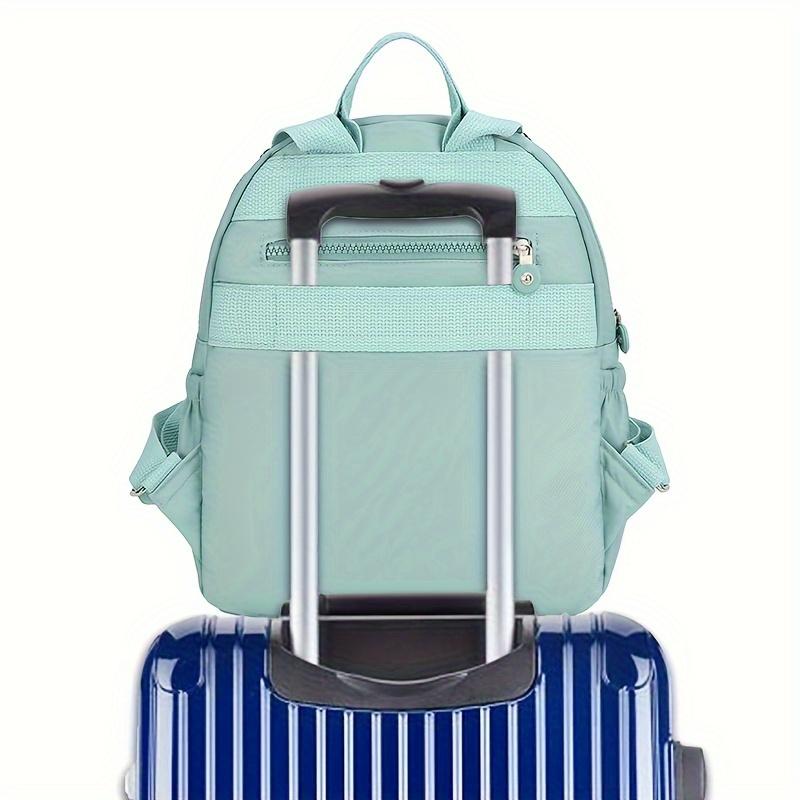 Lightweight Nylon Mini Backpack for Students, Stylish Large Capacity Travel & School Bag with Multiple Pockets, Versatile Casual Daypack for Daily Commute & Everyday Use