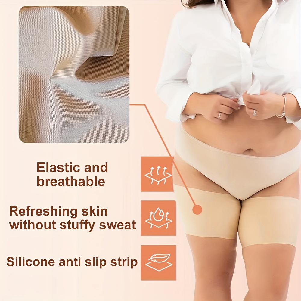 1 Pair Thigh Compression Sleeves, Thigh Brace & Wrap Great for Running Sports, Upper Leg Sleeves, Elastic Thigh Compression Sleeve for Men Women Non-Slip Upper Leg Wraps Support