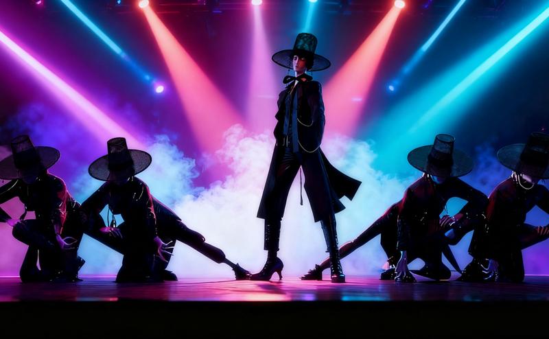 Korean Gat Hat Cosplay Accessory – Traditional Joseon Dynasty Black Mesh Hat with Beaded Chains & Ribbon | Kpop Idol Style Costume Hat for Men, Party & Stage Performance Womenswear Clothes