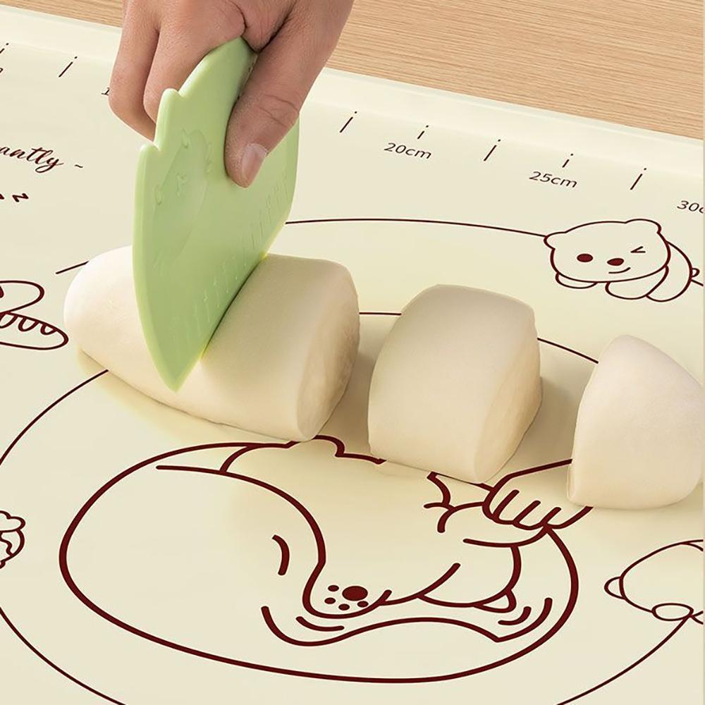Silicone Pastry Mat with Measurements, Non-Stick Rolling Pin Pad, Size 50x70 Cm, Ideal for Baking, Dough Kneading, Cooking Tools, Baking Supplies