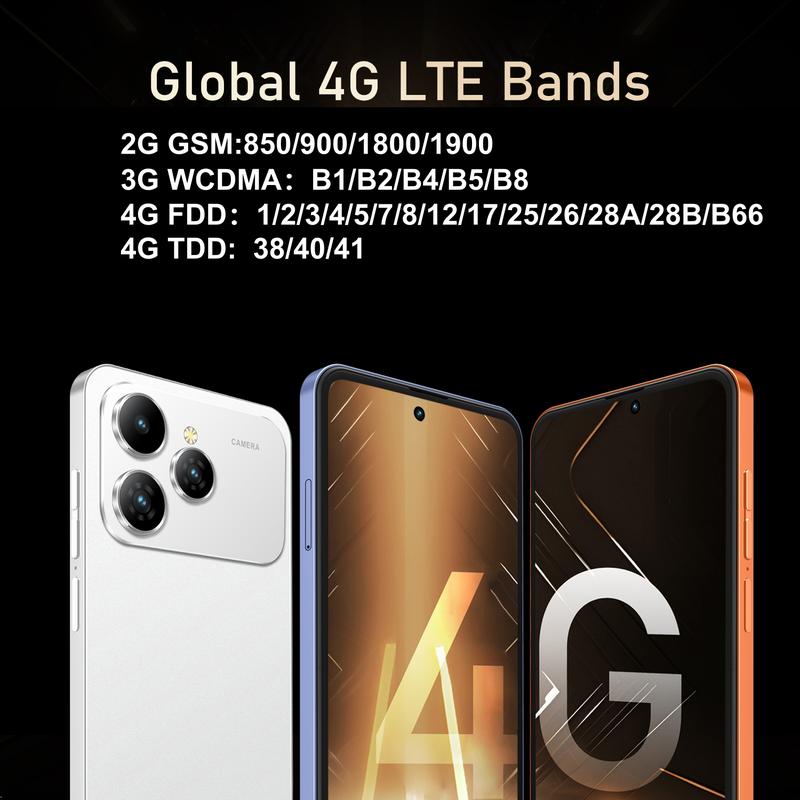 Fuffi-M17 Pro Fashion Smartphone, Global 4g Network, 6.56-Inch Large Screen, Quad-Core Processor, 3gb RAM, 32GB ROM, Dual Sim,3100mAh battery, Metal integrated frame,Android System, Touchscreen Smartphone