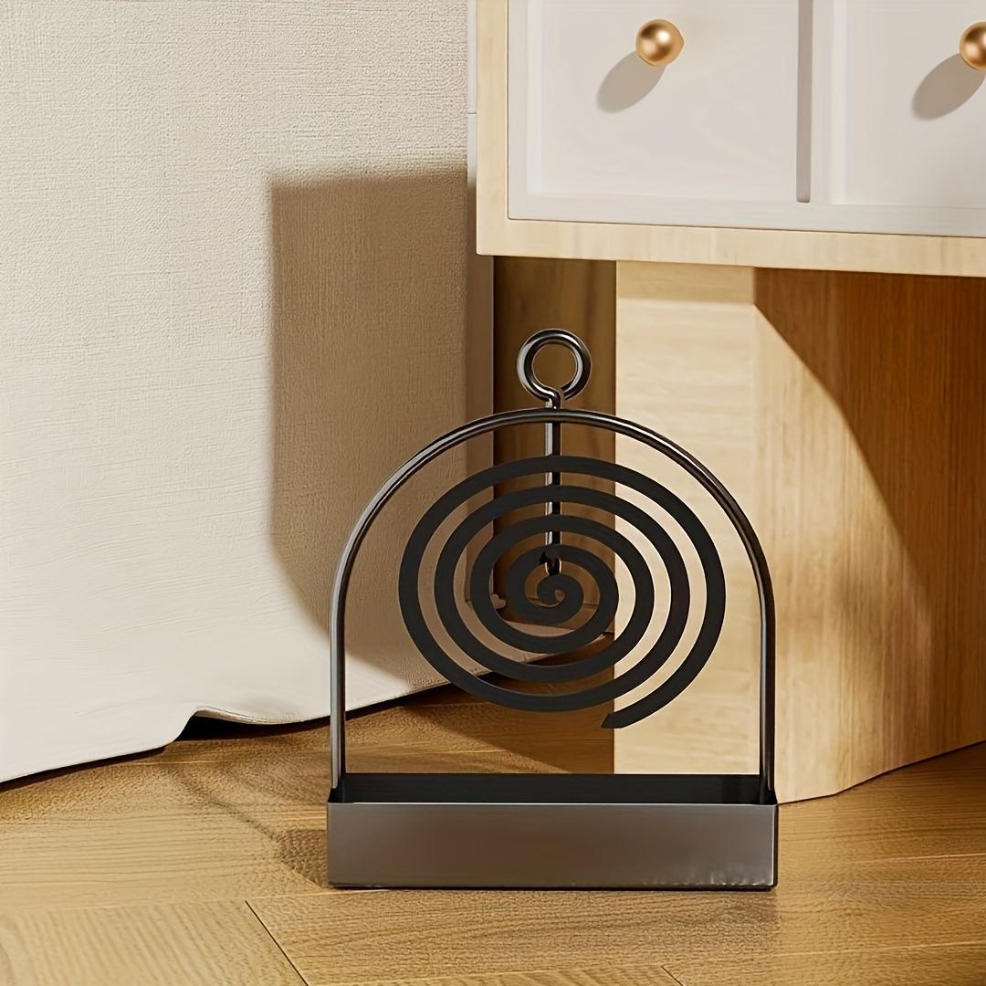 One Mosquito Coil Holder, Made of Metal, Suitable for Hanging Mosquito Coils or Sandalwood Incense, Suitable for Decorating Living Rooms/bedrooms and Outdoor Camping