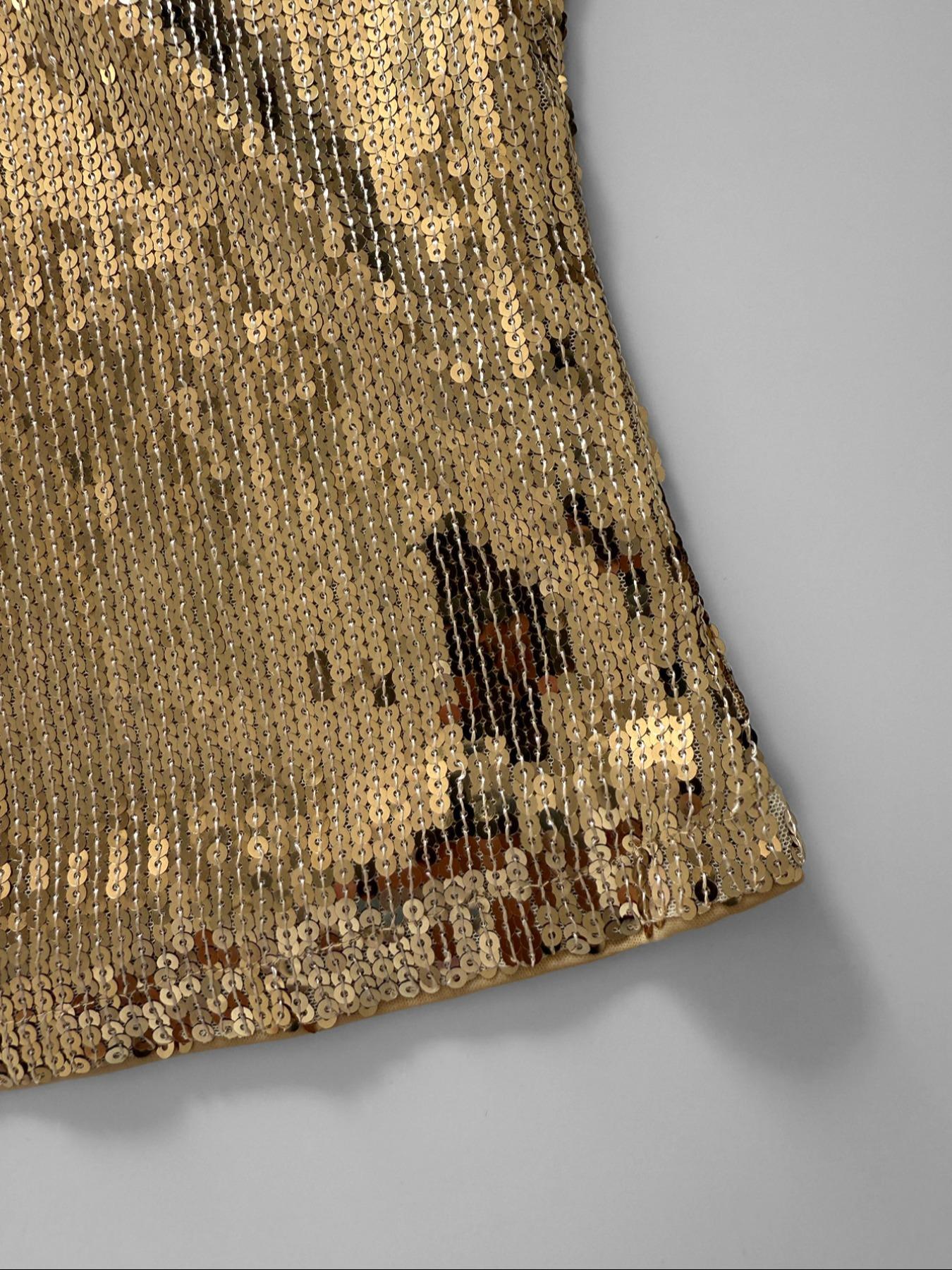 Women's Sequin Vest Top, Shiny Sleeveless Party Shirt, Nightclub, Y2K Metal Wind Short Top, Fashionable Glitter Blouse, Boho Sleeveless Top