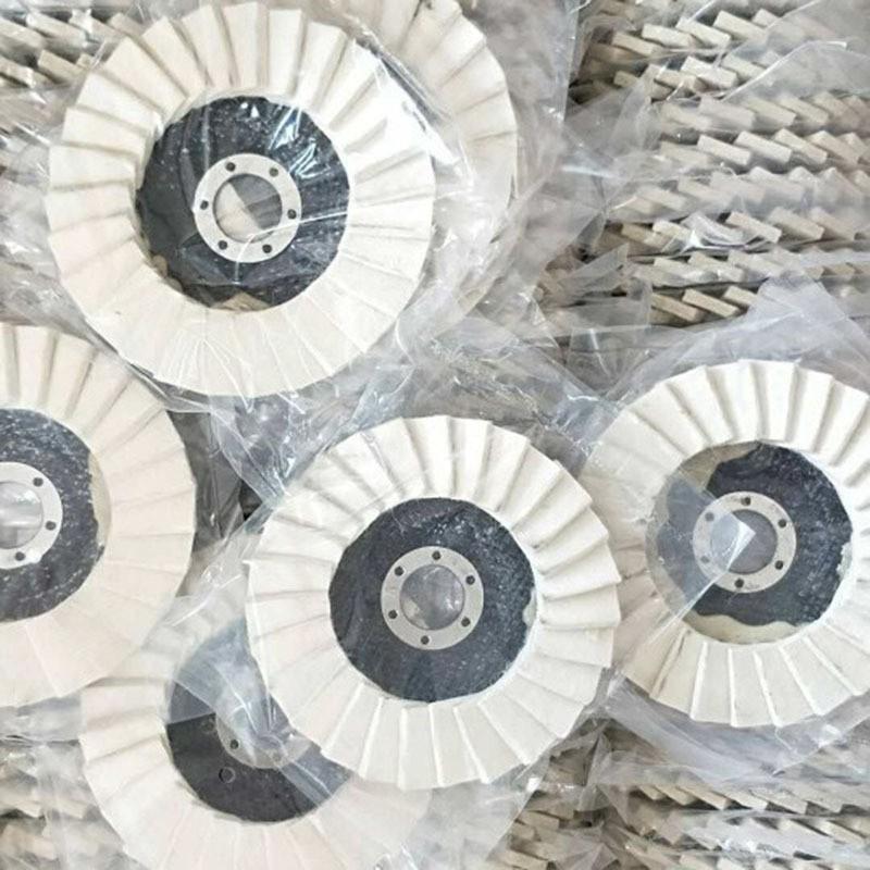 125mm Wool Felting Wheel for Angle Grinder, Easy Scratch Removal, Beginner-Friendly, DIY Home Improvement Tool, Essential Workshop Equipment