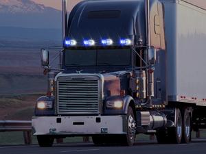 Nilight 8PCS Led Strobe Lights bar with Controller 12V 24V Sync Feature Blue White Strobe Light 12 24 LED Surface Mount Hazard Warning Lights with Strobe Controller for Vehicle Car Truck RV ATV Lightbar