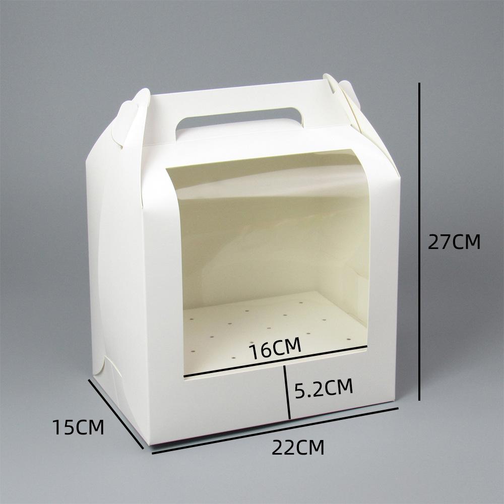 20/15/10/5/1pcs Handheld Clear Window Lollipop Gift Boxes, White Paper Visible Display Boxes for Handmade Sweets.needoh.paper plates