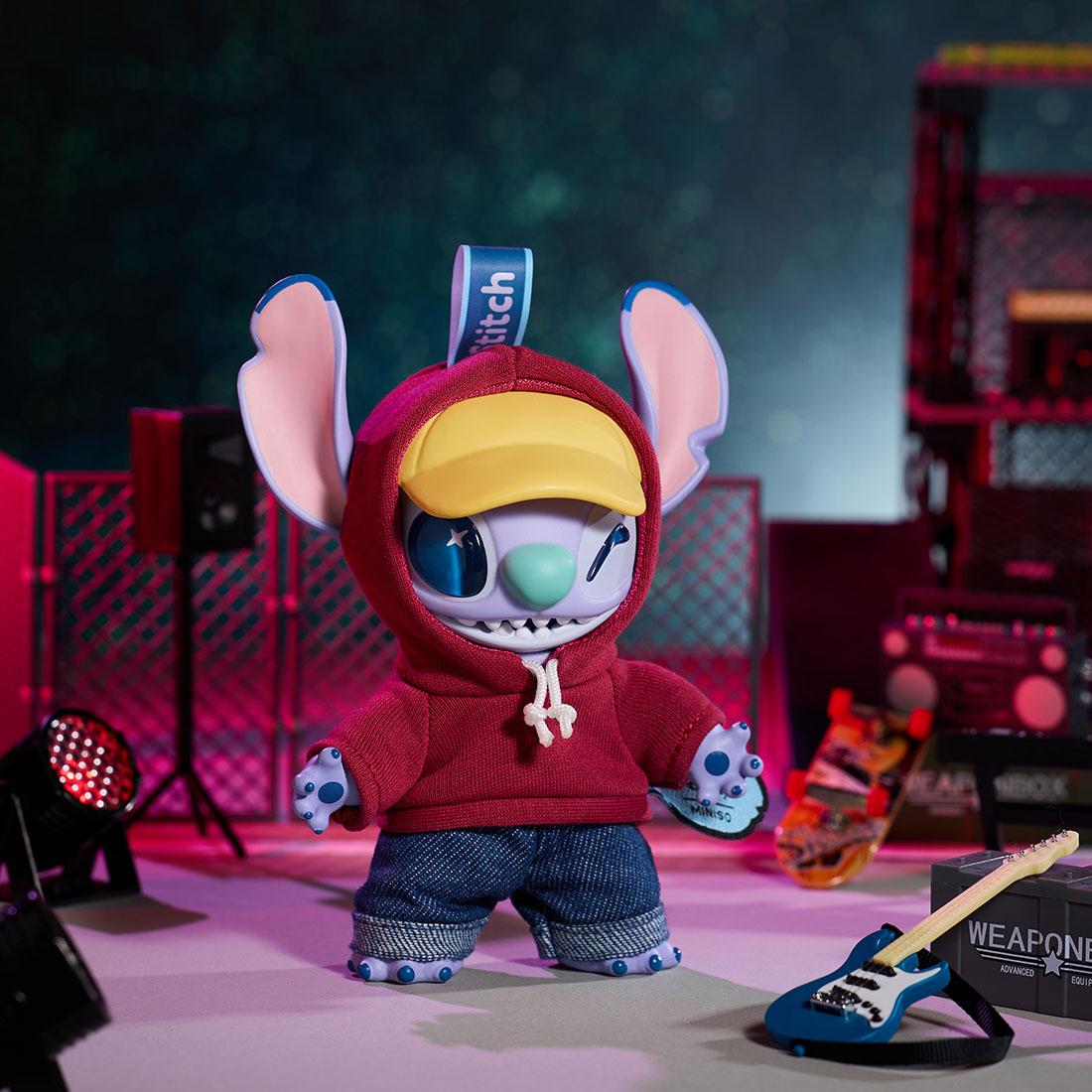 Disney Stitch Gen Z Blind Street Style Box Stylish Trendy Cyberpunk Urban Keychain Soft Niche Lover Vinyl Plush Bag Charm Decor Backpack Clip Cute Surprise Toy for Kids Teens and Collectors Valentine Gift for Girlfriends