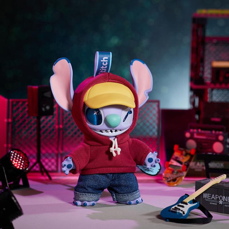 Disney Stitch Gen Z Blind Street Style Box Stylish Trendy Cyberpunk Urban Keychain Soft Niche Lover Vinyl Plush Bag Charm Decor Backpack Clip Cute Surprise Toy for Kids Teens and Collectors Valentine Gift for Girlfriends