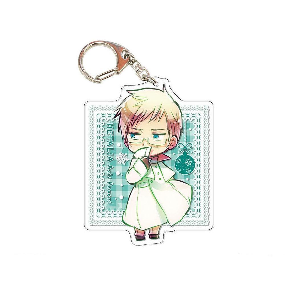 Anime Peripheral Store Hetalia: Axis-Powers Finland Sweden Denmark Norway Iceland Acrylic Keychain Pendant Fans Gifts About 6cm