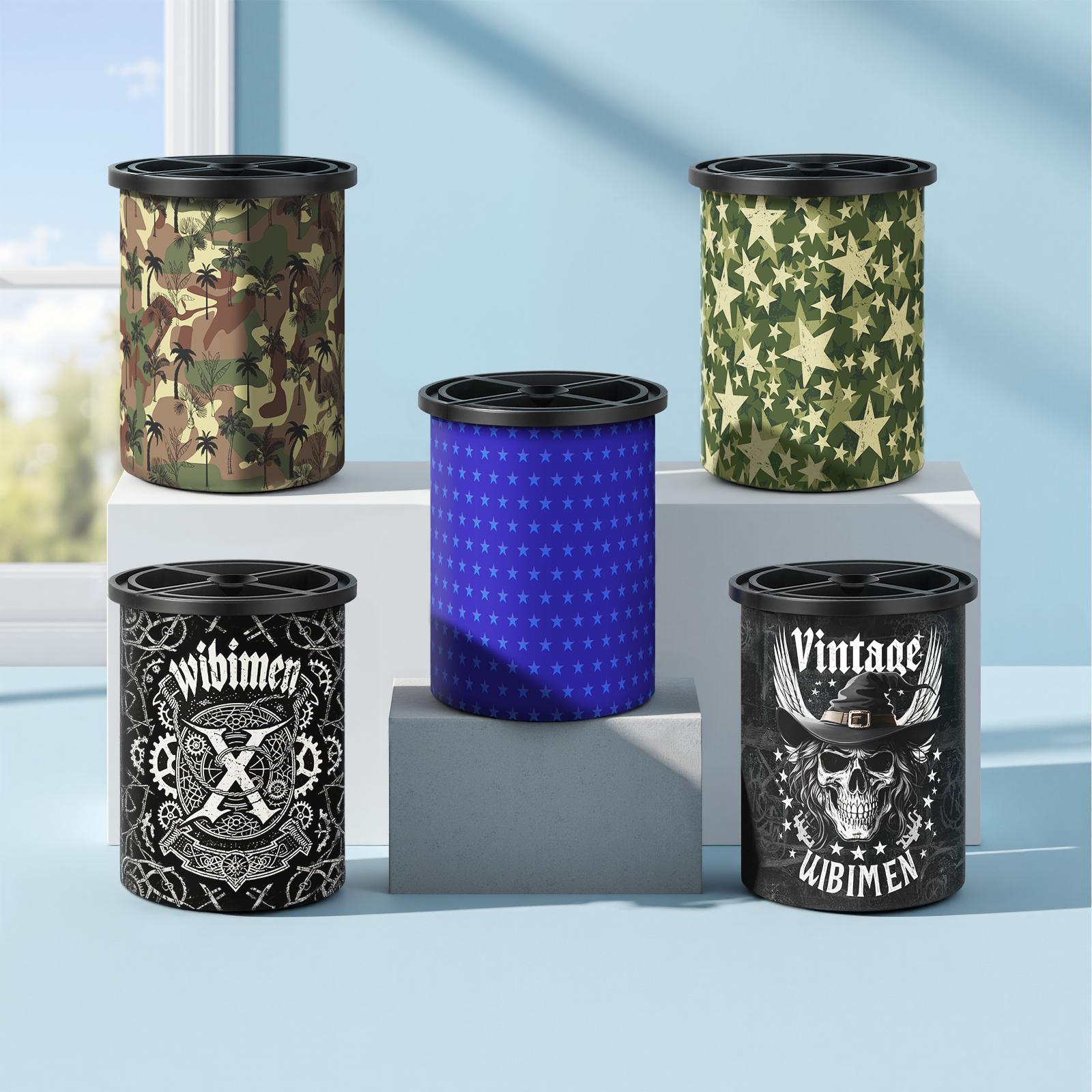 WIBIMEN Crystal Clear Ice Ball Maker - Stainless Steel Reusable Mold for Whiskey & Cocktails