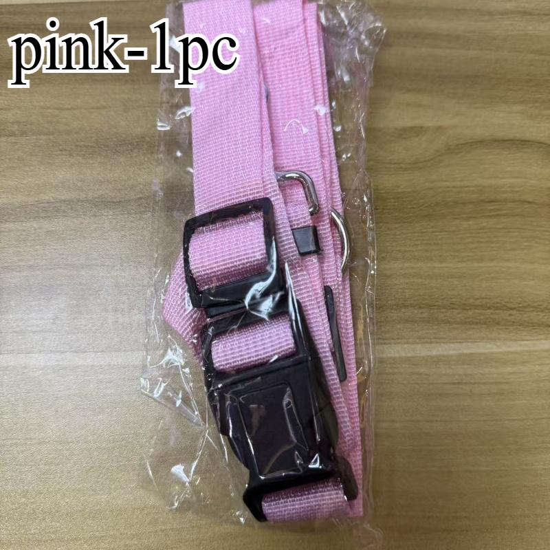 1Pc Adjustable Pet Car Safety Belt, 2-in-1 Nylon Leash Strap with Rear Seat Safety Harness for Dog Cat Travel
