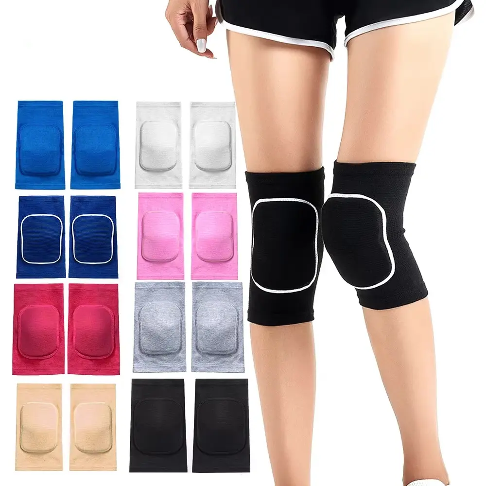 Thick Sponge Patellar Knee Pads - Sporty Chic Kneeling Pad Protective Gear for Dance, Volleyball, Breathable Support Brace for Men, Women, Gym Protection Accessories
