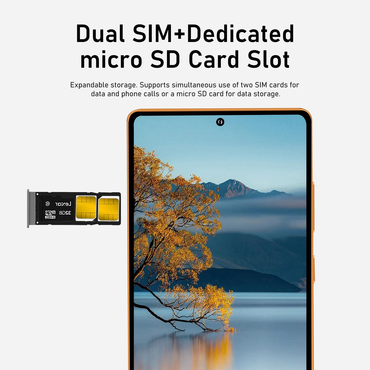 M26 Ultra Smart Android Phone, 6.8 Inch Screen, Dual Sim Slot, Octa-Core Cpu, 4g Network, 4GB RAM, 64GB Storage, 4000mah Battery