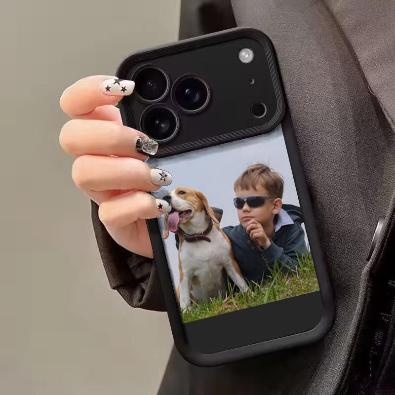 Phone case: DIY custom family photo anti-drop protective case, suitable for iPhone 17/16/15/14/13/12/11 Pro Max/17 AIR