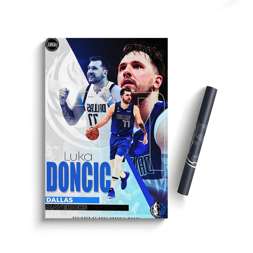 Luka Doncic Poster Bedroom Home Decor Art Poster Perfect Gift for Family and Friends