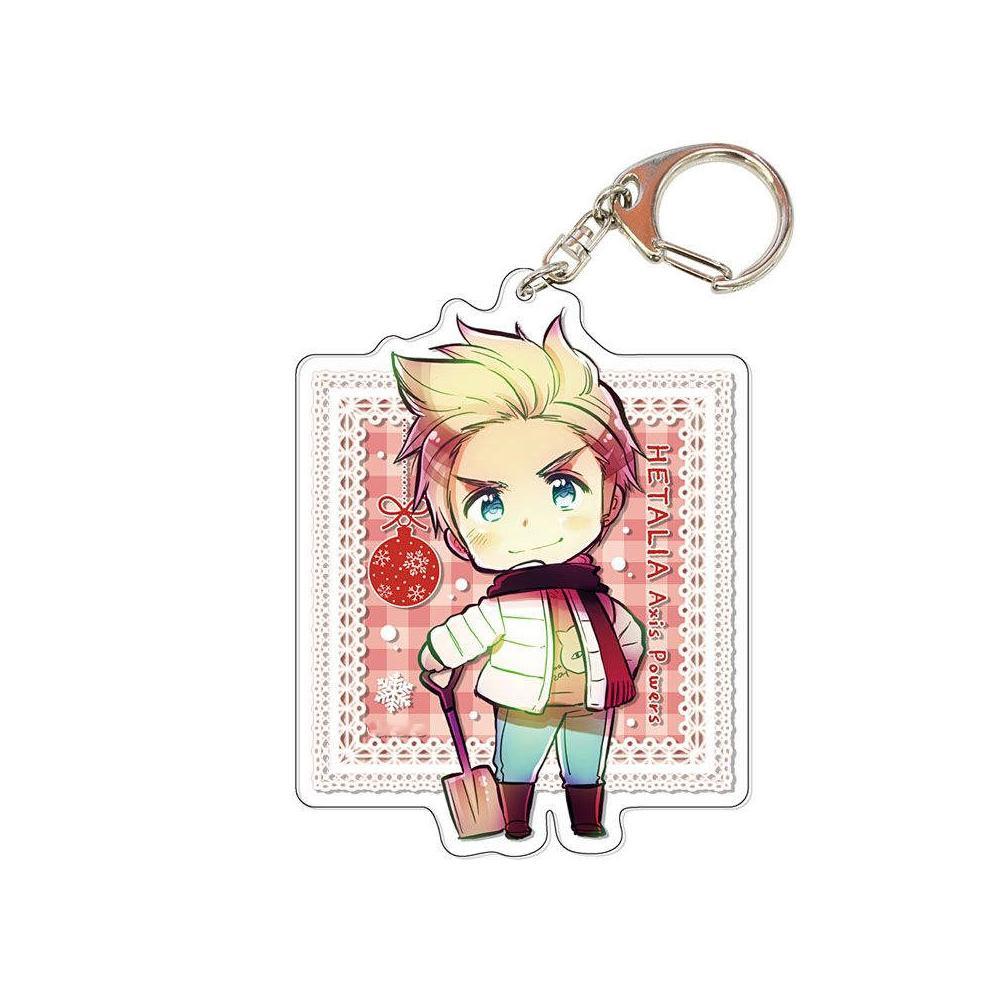 Anime Peripheral Store Hetalia: Axis-Powers Finland Sweden Denmark Norway Iceland Acrylic Keychain Pendant Fans Gifts About 6cm