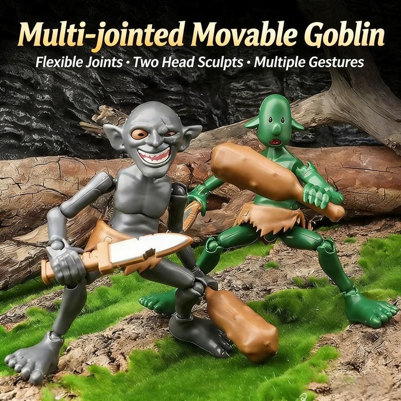 T13 Action Figure Full Joint Movable Goblin Model, Multi-Color