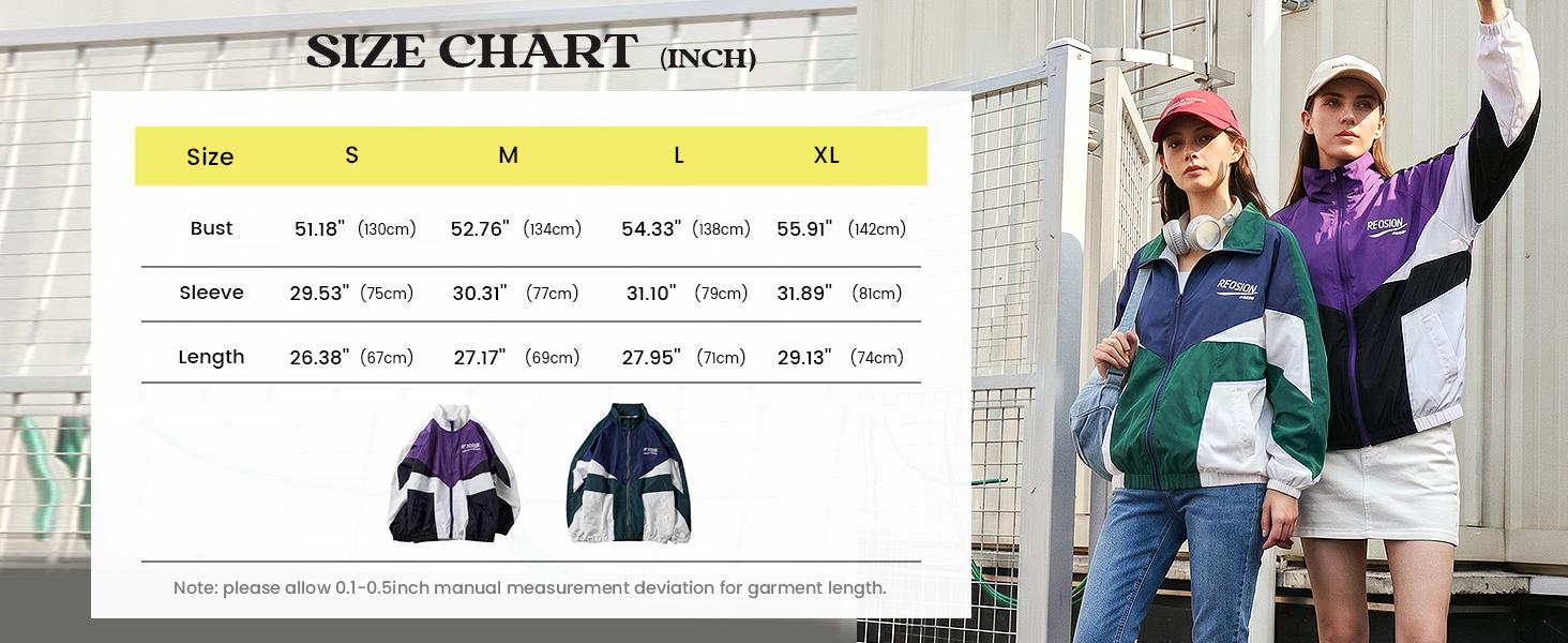 Women Windbreaker Jacket Y2k Varsity Jackets Oversized Vintage 90s Jacket