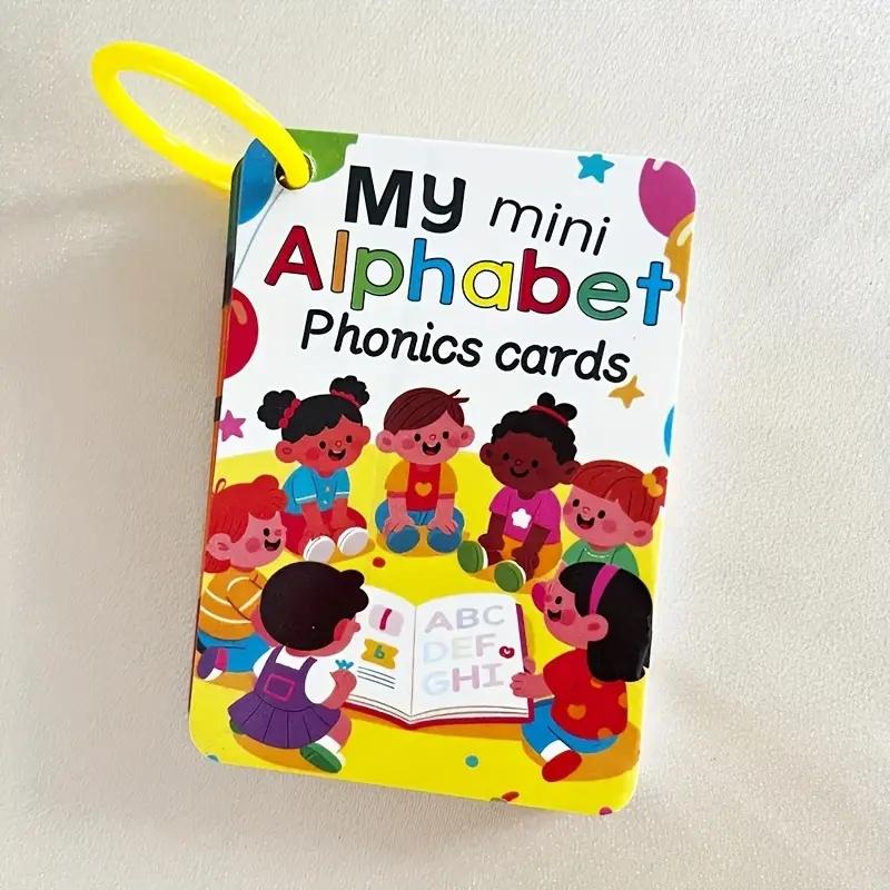 English Alphabet Set, Pronunciation Cards, Educational Learning Tool, Perfect Gift for Easter and Christmas, School Use