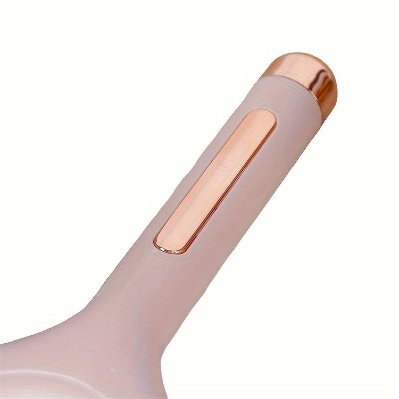 1pc Facial Ice Roller, Cold Compress, Massage Treatment, Auxiliary Beauty Roller - Cooling Pink ABS Handheld Massager for Firming and Surface Cleansing - Reduces The Signs of Aging, Facial Care Tool