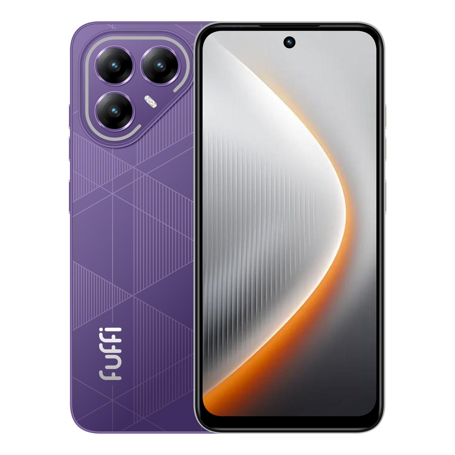 FUFFi-LED Glowing Phone, 6.67 Inch Display, 5+16mp Camera, 4+32GB Memory, 4400mah Battery, Android 12.0, Dual Sim 4g Smartphone