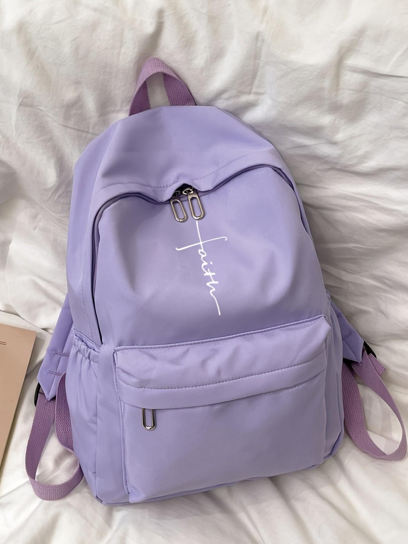 2D Cross-Print Backpack, Casual Minimalist Design, Ample Storage, Suitable for Men and Women, Everyday Use, Outings, Commuting, Travel, Travel Backpacks, Daily Backpack, Birthday Gift