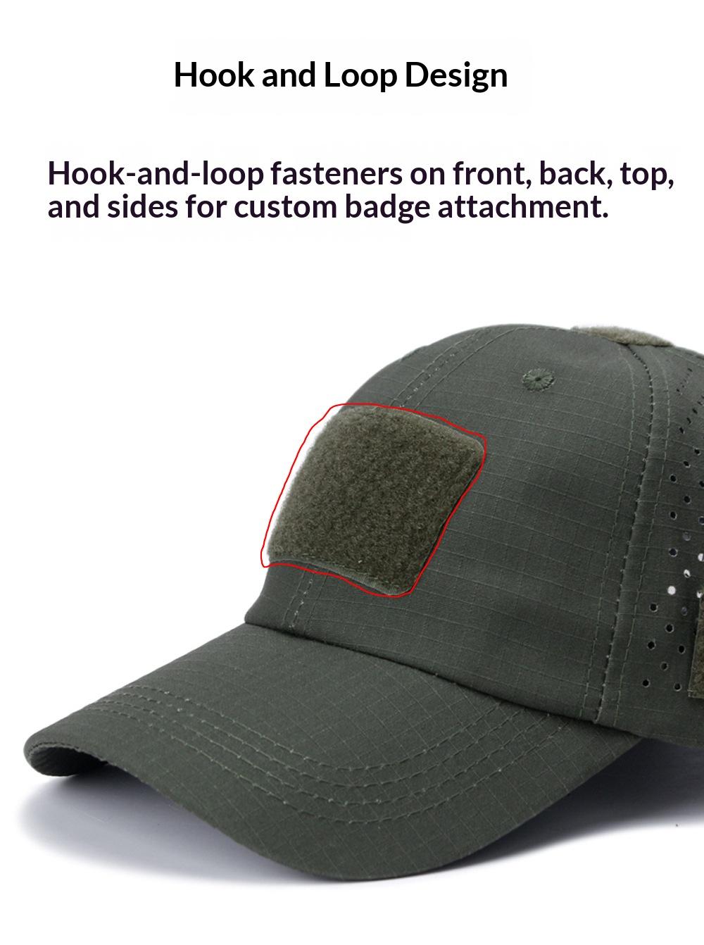 Men's Camouflage Baseball Cap, Breathable Tactical Sun Hat, Military Training Duckbill Hat, Sports Casual Outdoor Wear, Camouflage Snapback Hat, Sports Outdoor Hats