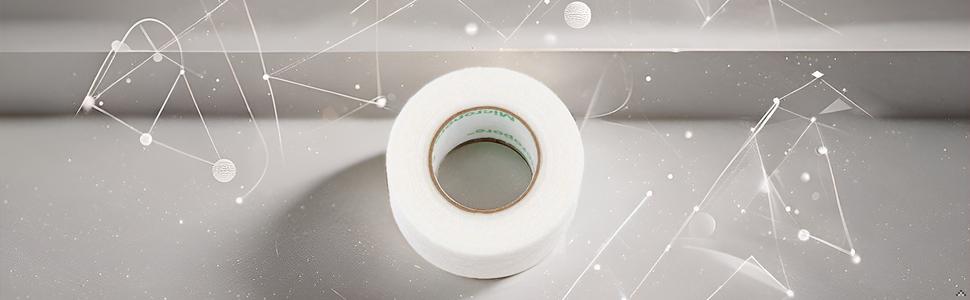 BB Micropore Tape 1530-1 (3 Rolls) 1 inc x 10 Yards, White