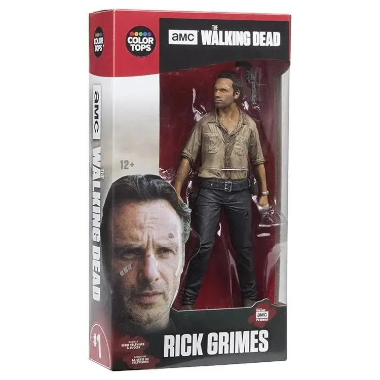 10cm The Walking Dead Season 8 Rick Grimes Daryl Dixon Negan Hot Action figure toys collection doll Christmas gift with box