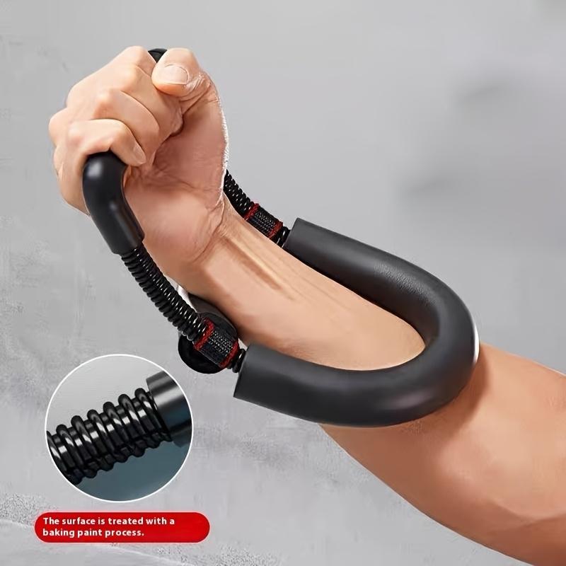 Spring-Loaded Wrist Exerciser, Adjustable Forearm Trainer for Improving Grip Strength and Muscle Tone