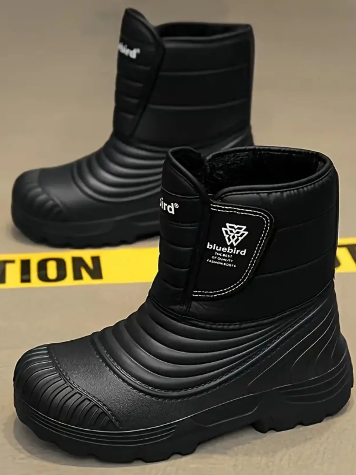 New Unisex Warm Snow Boots, Ideal for Outdoor Workers, Hiking, Camping, Waterproof, Anti-Slip, Comfortable, Durable, Essential for Christmas Outing