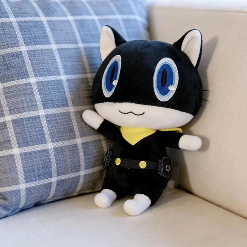 Persona 22cm Morgana Cute Plush Doll Decorative Ornament Anime Merchandise Collectible Gift In Stock