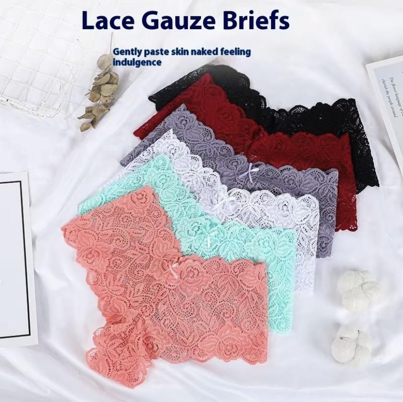 18PCS For Women Plain Fashion High Quality Newsummerproducts Basic Comfort Comfortable CottonLingerieWomenswear Bikini Frill innerwear Basic Plain CottonSpandex Women's MinimalistMulticolor panty soft minimalistsoft brief Thongs Seamless T-Back