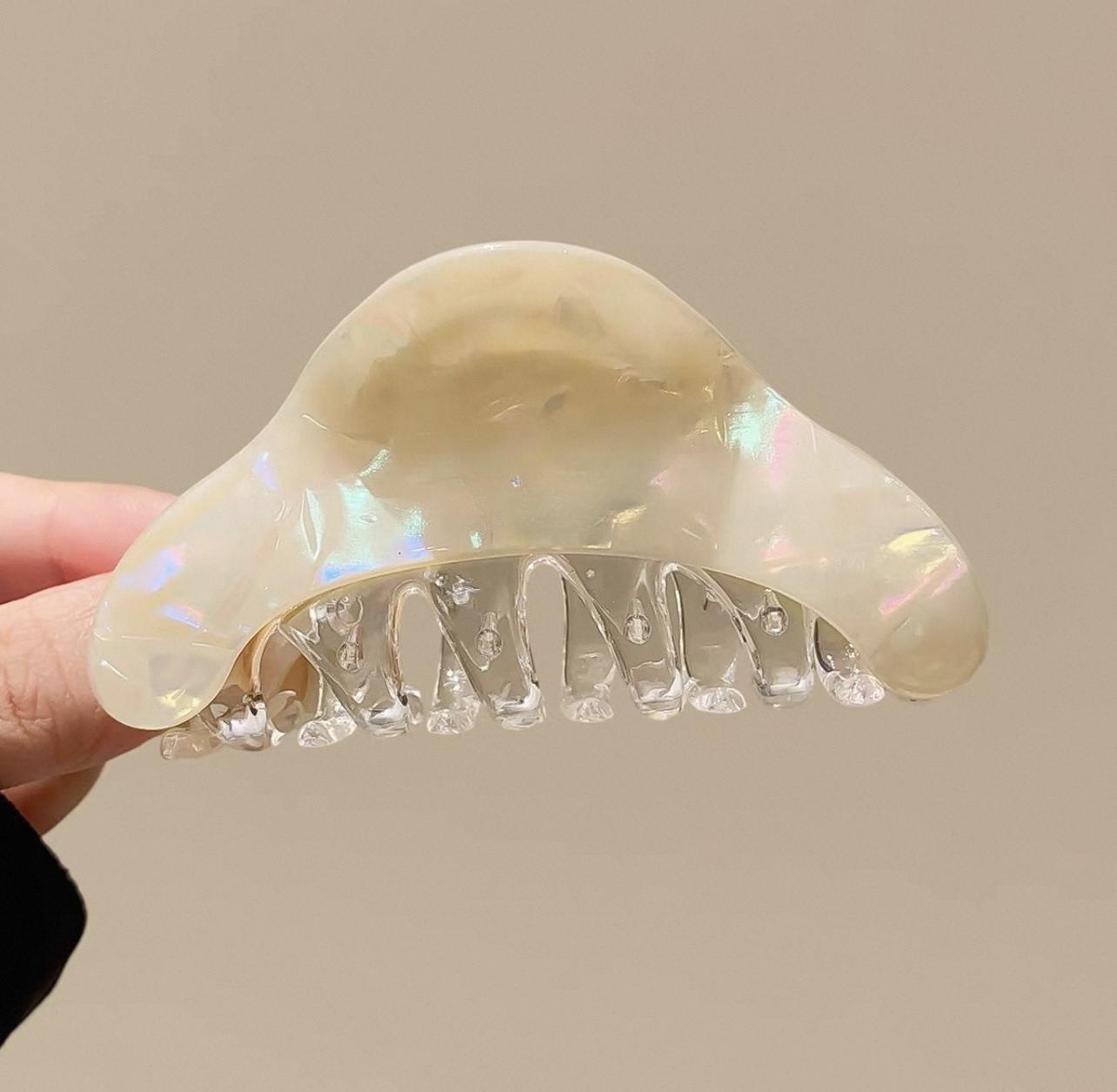 Celluloid Acetate French Design Barrettes Tortoise Shell Claws Hair Claw Luxury Fashion Accessories Hair Clip for Women