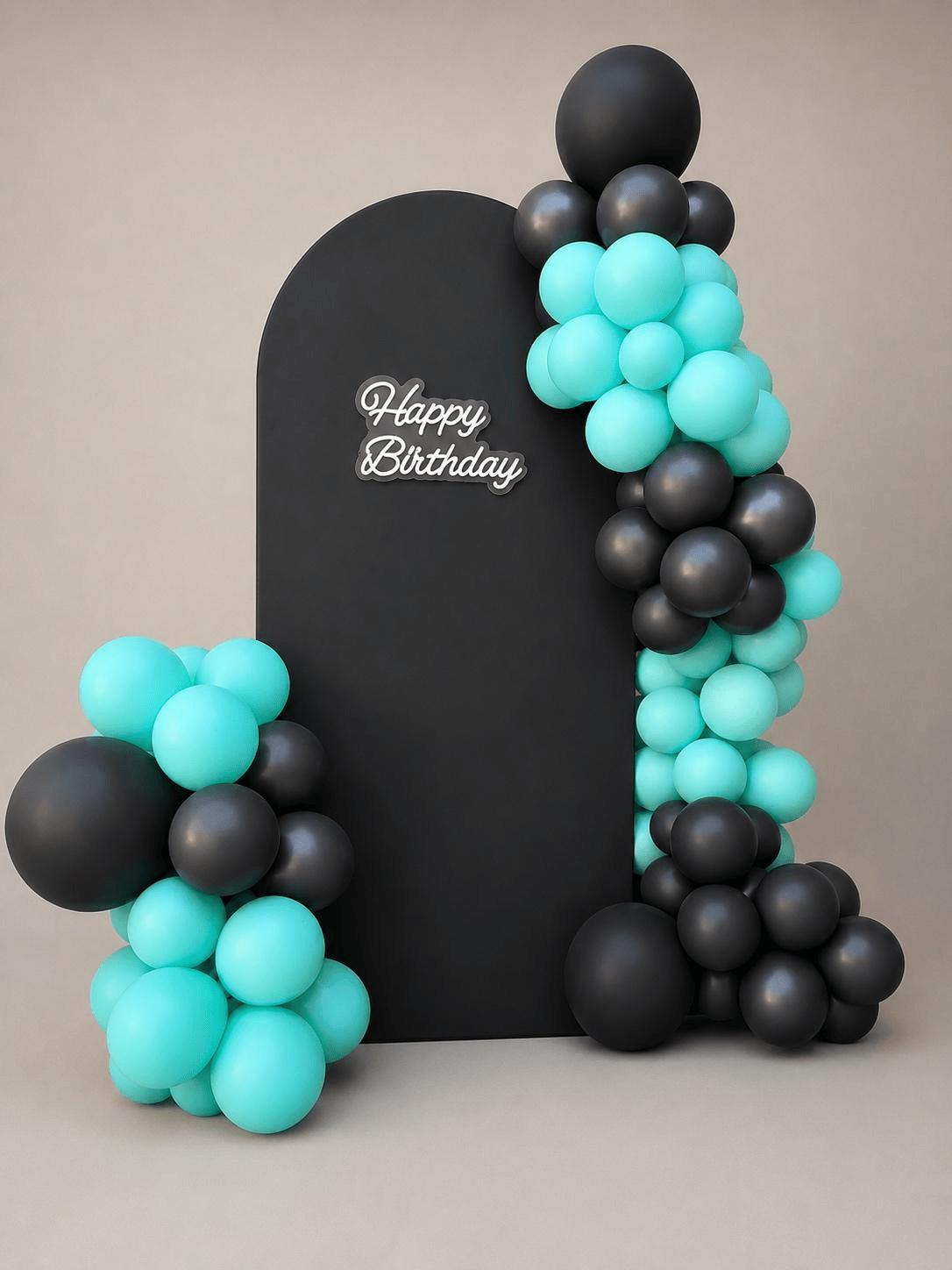 Dimmable Reusable Contemporary Plastic Happy Birthday LED Sign (17-20 in) - Bonfire, Children's Day Party Decor, Family Love Indoor/Outdoor Wall Backdrop Decoration, On/Off Function