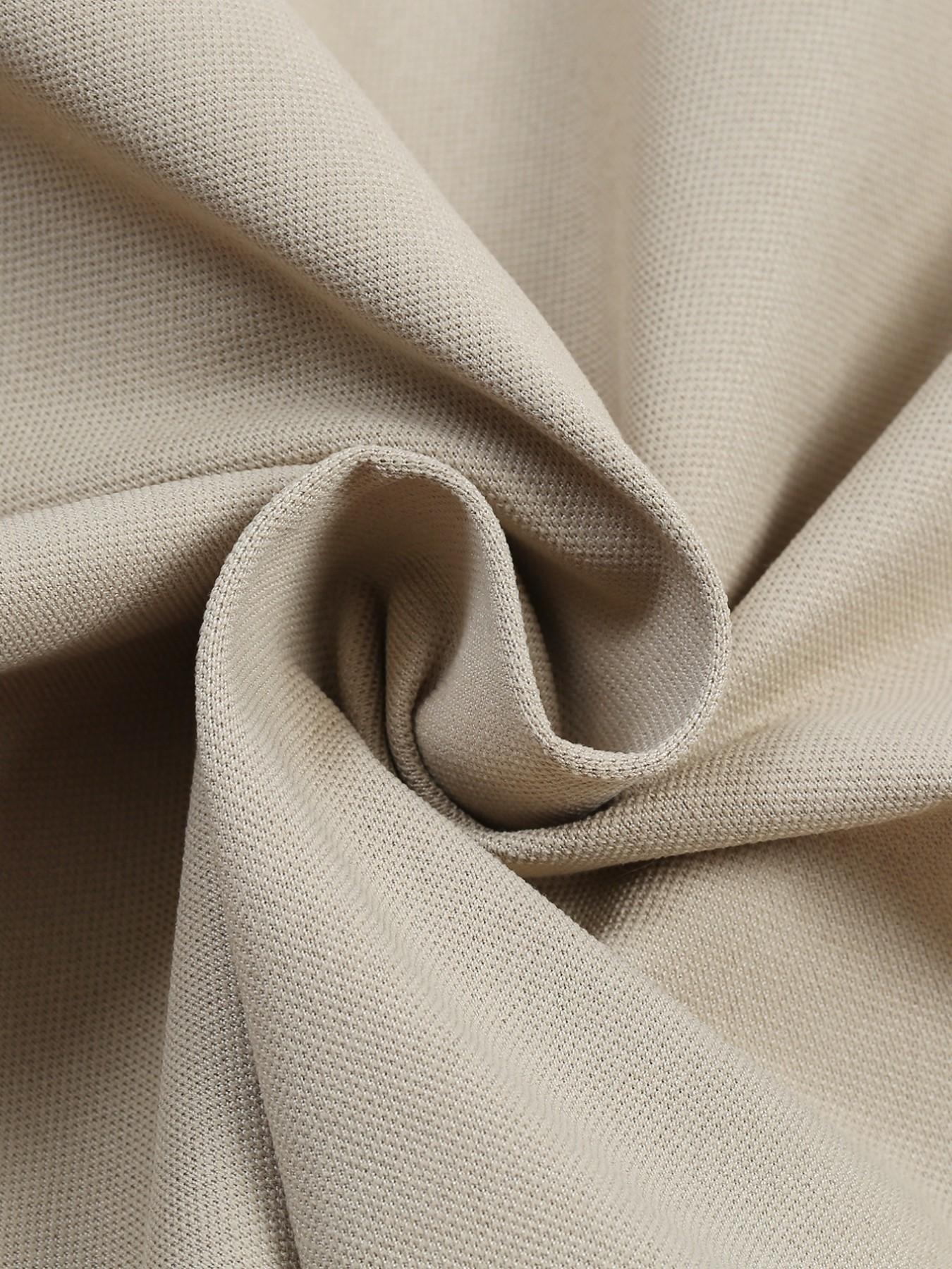 Two-Piece Hh4557 Paul Mccartney Knight Logo Print Men's Collared Shirt, Elastic Casual Breathable All-Season Comfortable High-End Polo