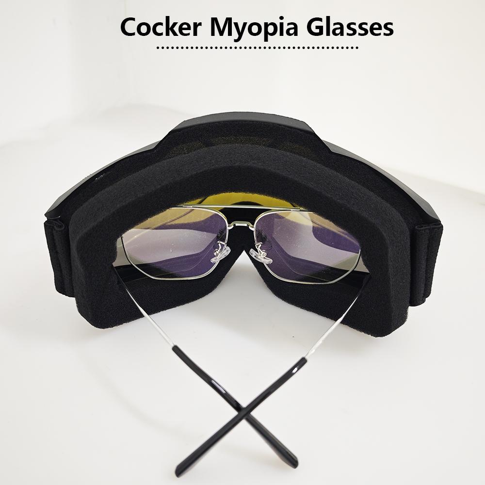 Professional ski goggles for both men and women, outdoor off-road motorcycle climbing safety glasses, windproof, dustproof, and sand proof three in one goggles, adjustable anti slip TPU frame, comfortable fit design, durable and lightweight