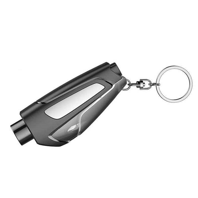 Car Window Breaker Keychain, Glass Shatter Tool, Seatbelt Cutter, Emergency Escape Kit, Underwater Safety Hammer, Car Accessory, 3-In-1 Car Survival Gear