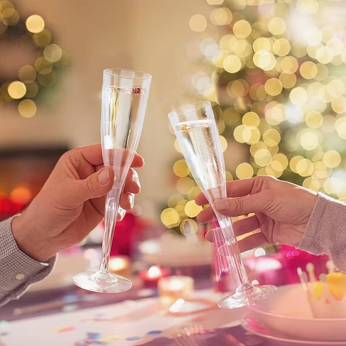 5/20pc transparent golden toasting champagne glass, cocktail glass, Martini glass, ice cream glass, dessert glass, 4.5 ounces. It is very suitable for use in birthday, family gathering, wedding toasting and festival occasions such as Thanksgiving, Christm