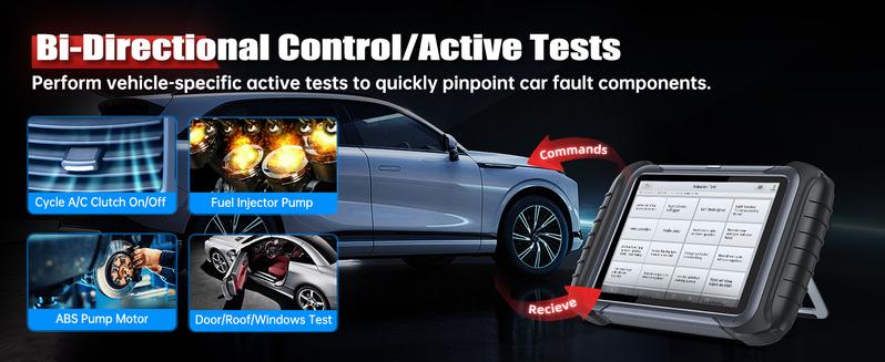 XTOOL D8S Bidirectional Scan Tool for Automotive Diagnostic with Topology Mapping, ECU Coding, 38+ Resets, Active Tests CAN FD & DOIP, 3-Year Update Vehicle Obd2 Scanner