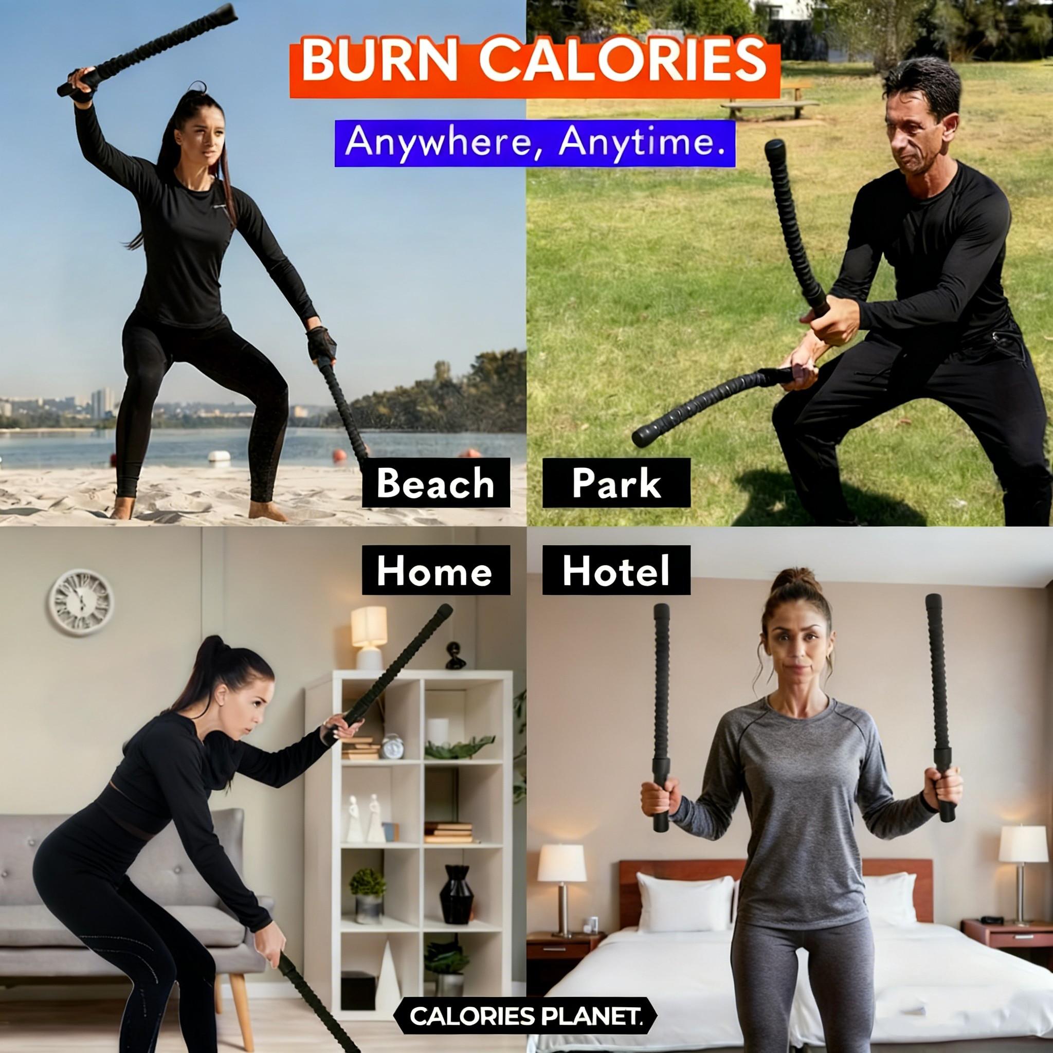 1 Pair Strength Training Battle Ropes, Home Muscle Fitness Equipment, Aerobic Endurance Workout, Arm Leg Abdominal Core Training, Unisex