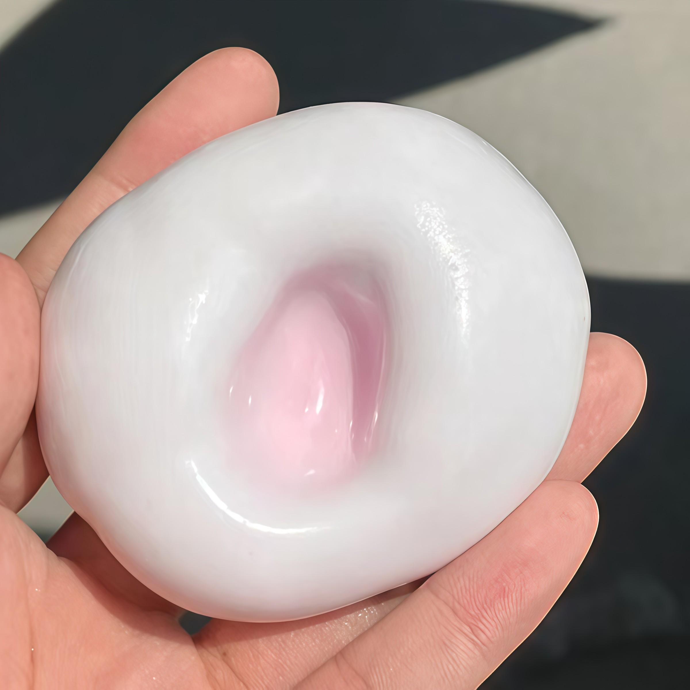 Super Soft Moldable Snow Skin Mochi Squishy Ball, Stress Relief Toy